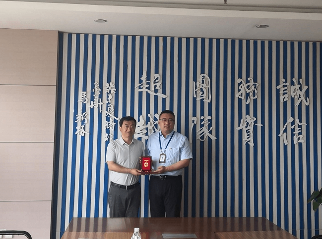 城阳区总工会王主席一行来新葡的京集团35222vip调研指导
